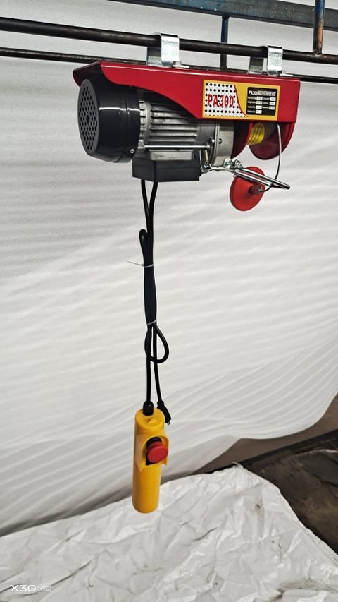 660 LBS ELECTRIC HOIST WITH REMOTE CONTROL - with | Sold by Uncle Wiener's Wholesale