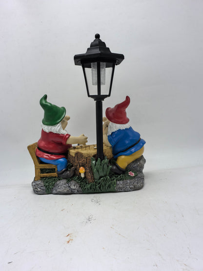Solar Garden Statues with LED Lights Dog Frog Gnome Highland Cow Rabbit Cat Bear Collection KHSOLAR01