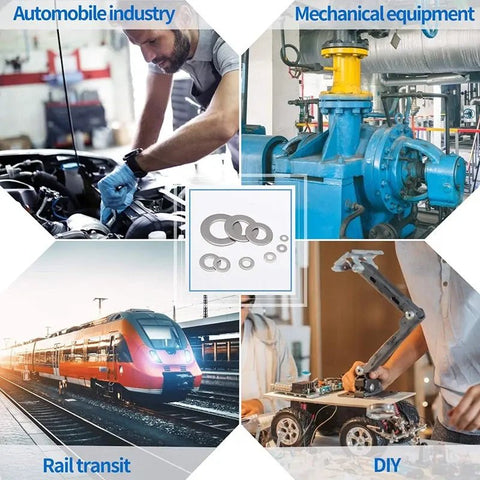 684pcs Flat Washer Stainless Steel Assortment Set FS010509 - with | Sold by Uncle Wiener's Wholesale