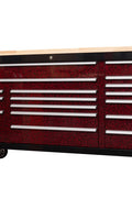 6FT 17 - Drawer Tool Bench Workstation & Tool Box – Heavy - Duty Rolling Workbench with Power Outlets & USB | Multi - Color Options - with Ghostfire Carbon Edition | Sold by Uncle Wiener's Wholesale