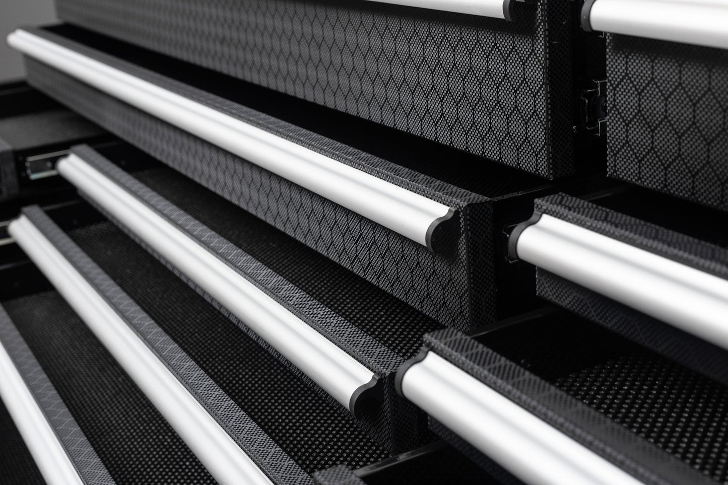 6FT 17 - Drawer Tool Bench Workstation & Tool Box – Heavy - Duty Rolling Workbench with Power Outlets & USB | Multi - Color Options - with Inferno Red Signature | Sold by Uncle Wiener's Wholesale