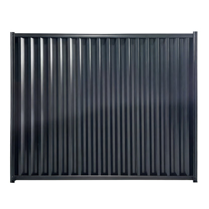 6ft Metal Fence Panel Galvanized Steel Corrugated Panel System 6ft x 7.6ft Heavy Duty FEN6MHDS - with | Sold by Uncle Wiener's Wholesale