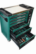 7 - Drawer Tool Cabinet with 300+ Piece Tool Set – Heavy - Duty Steel Rolling Trolley Full Socket, Ratchet, Bit & Wrench Kit SKU 2505281 - with | Sold by Uncle Wiener's Wholesale