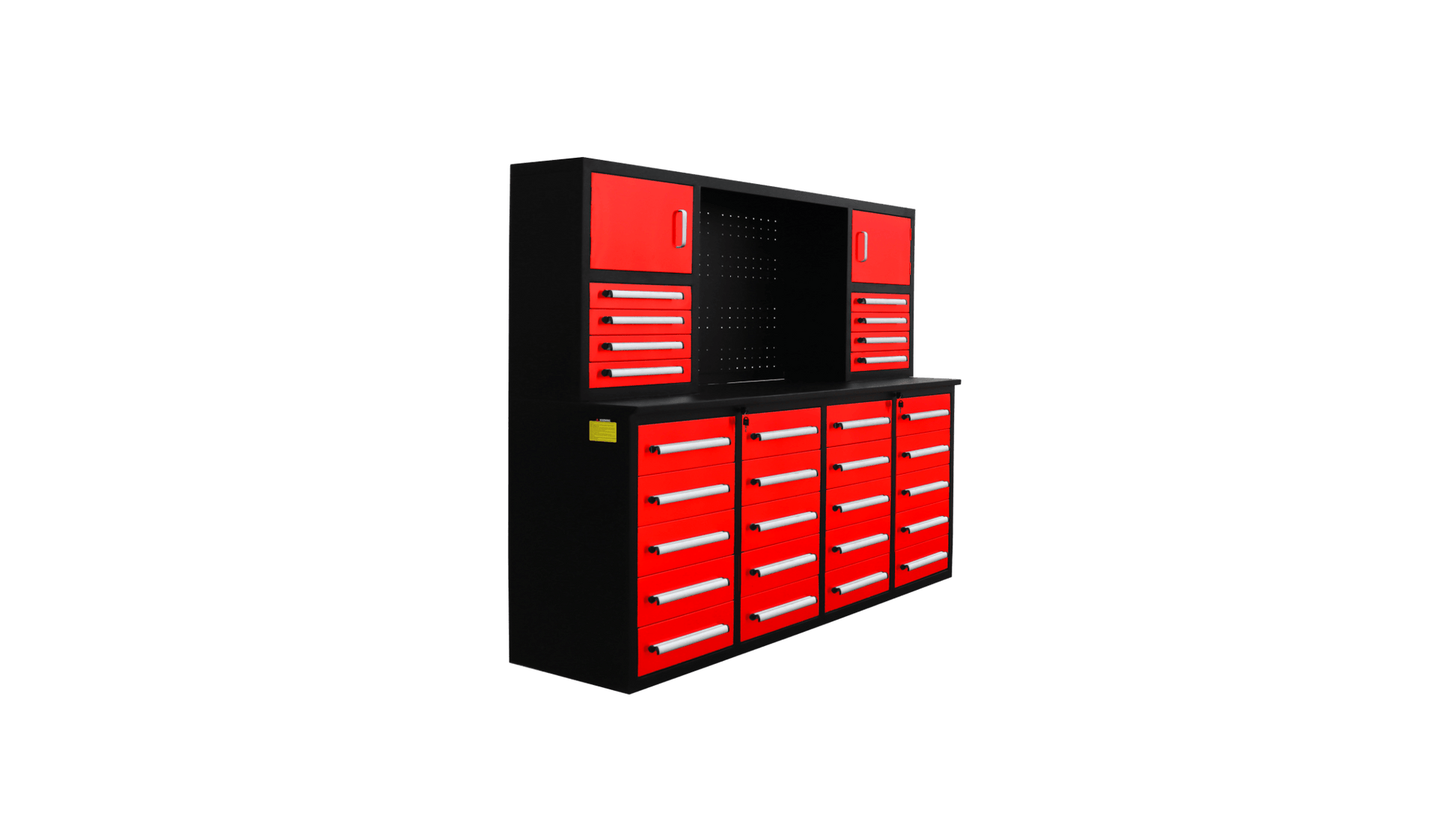 7 Ft Heavy - Duty 28 - Drawer Steel Tool Bench Workstation with Locking Drawers - with Blue | Sold by Uncle Wiener's Wholesale