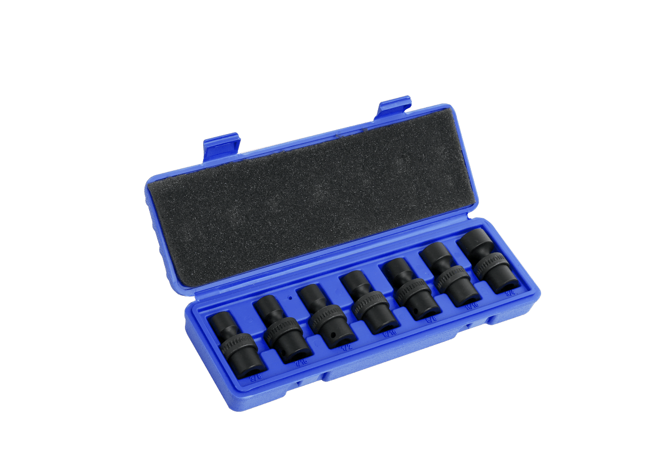 7 - Pc 1/2" Drive Impact Swivel SAE Socket Set – Durable Flex Swivel Design – U17002 - with | Sold by Uncle Wiener's Wholesale