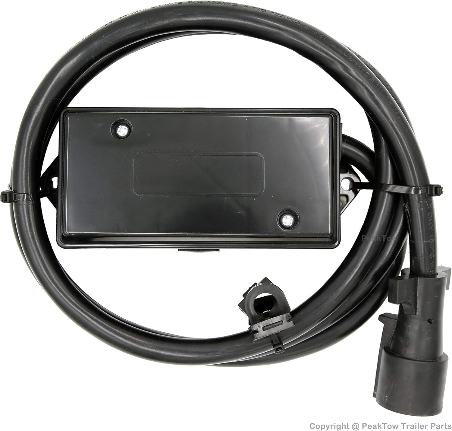 7 - Way Trailer Wiring Harness with Junction Box – 8FT, Weatherproof, RV - Standard, Heavy Duty TC78W - with | Sold by Uncle Wiener's Wholesale