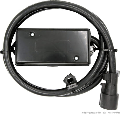 7 - Way Trailer Wiring Harness with Junction Box – 8FT, Weatherproof, RV - Standard, Heavy Duty TC78W - with | Sold by Uncle Wiener's Wholesale