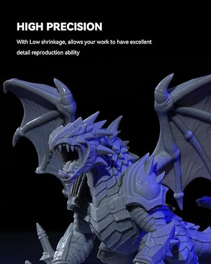 SUNLU 3KG ABS-Like 3D Printer Resin – 405nm UV-Curing Photopolymer Resin for LCD/DLP/SLA Printers