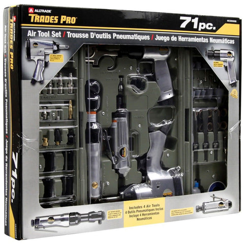 71 Piece Air Tool Kit – Impact, Ratchet, Chisel & Accessories | F2621Z - with | Sold by Uncle Wiener's Wholesale