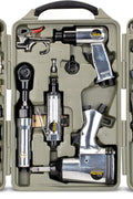 71 Piece Air Tool Kit – Impact, Ratchet, Chisel & Accessories | F2621Z - with | Sold by Uncle Wiener's Wholesale