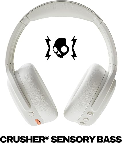 Skullcandy Crusher ANC 2 Wireless Noise Cancelling Headphones – Crusher Bass, Bluetooth, 60-Hour Battery