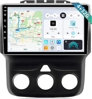 PASYRTM 9-Inch Android 13 Car Stereo for Dodge Ram 1500 2500 3500 (2013–2018) – Wireless Apple CarPlay & Android Auto, 4GB RAM, 32GB Storage, GPS Navigation & Backup Camera