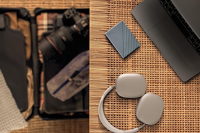 WD My Passport 2TB Portable External Hard Drive with USB-C and USB-A