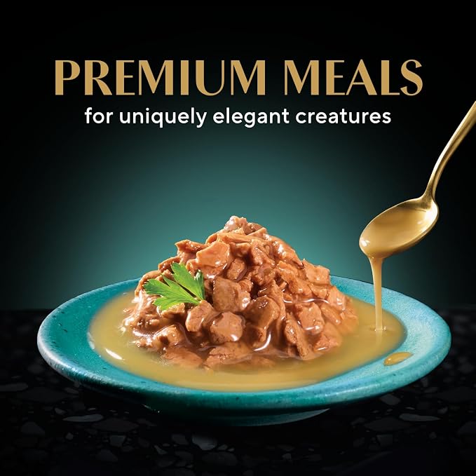 SHEBA Gravy Indulgence Perfect Portions Wet Cat Food – Assorted Flavours & Pack Sizes, Adult Cat Food in Extra Gravy