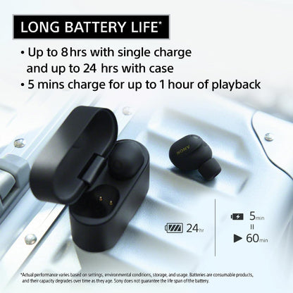 Sony WF-1000XM6 Wireless Noise Cancelling Earbuds with Hi-Res Audio WF1000XM6