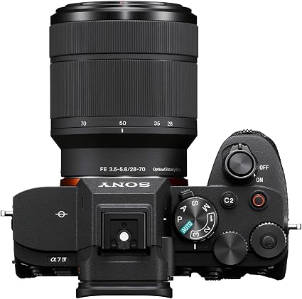 Sony Alpha 7 IV Full-Frame Mirrorless Camera with 28-70mm Lens Kit – 33MP Sony A7 IV, 4K 60p Video, 5-Axis Stabilization & E-Mount