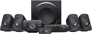 Logitech Z906 5.1 Surround Sound Speaker System – THX Certified, Dolby Digital & DTS, 1000W Peak Power, Subwoofer & Remote
