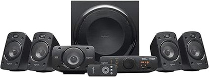 Logitech Z906 5.1 Surround Sound Speaker System – THX Certified, Dolby Digital & DTS, 1000W Peak Power, Subwoofer & Remote