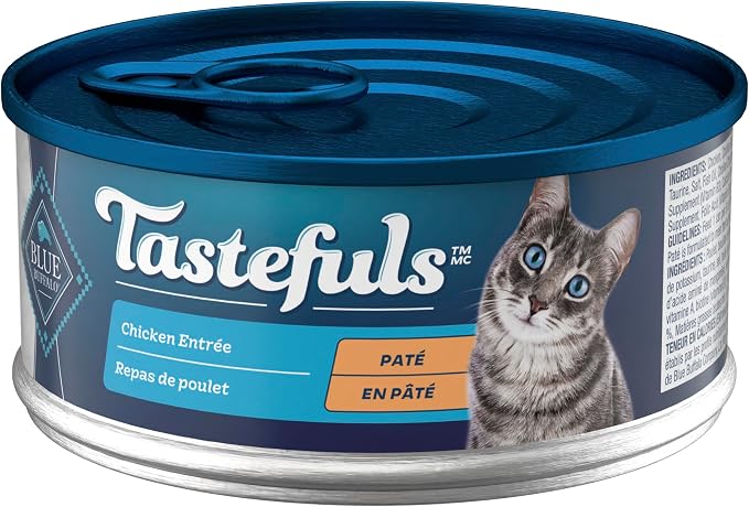 Blue Buffalo Wet Cat Food – Assorted Care Formulas, Flavours & Sizes, Natural Adult Cat Food