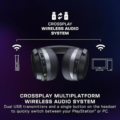 Turtle Beach Stealth 700 Gen 3 Wireless Gaming Headset for Xbox, PS5, PS4 & PC – Bluetooth, 60mm Drivers, 80-Hour Battery, Black