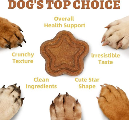 Just Try Peanut Butter Dog Treats 453g – Crunchy Chicken & Peanut Butter Training Biscuits for Dogs, 15 oz Value Pack