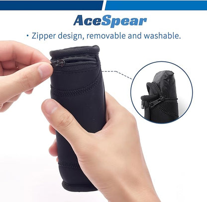 AceSpear Hand Weights Set of 2 – Soft Neoprene Walking Dumbbells with Hand Straps for Aerobics, Jogging & Fitness