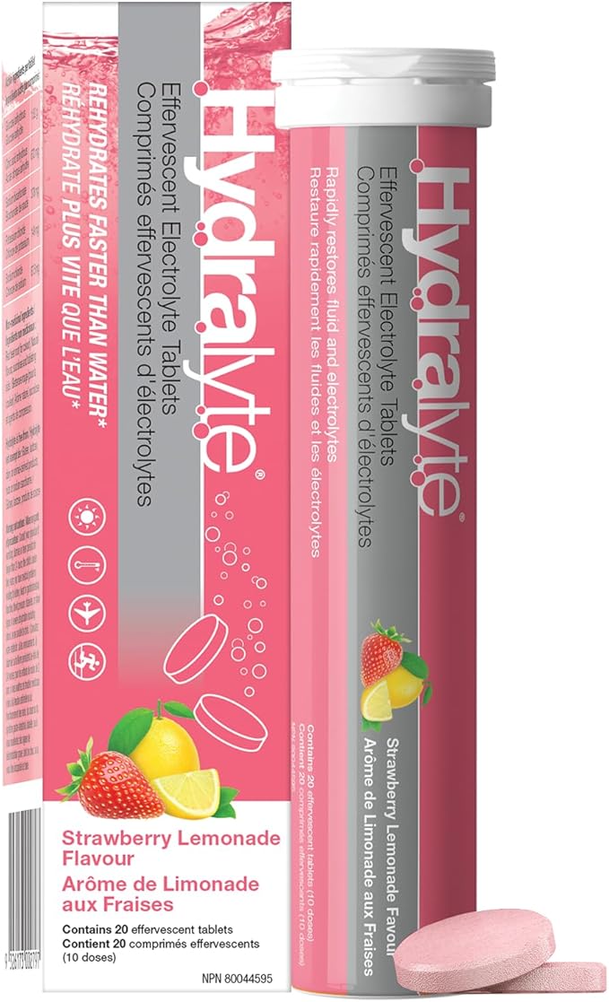 Hydralyte Electrolyte Tablets – 20 Count