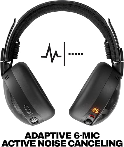 Skullcandy Aviator 900 ANC Wireless Over-Ear Headphones – Adaptive Noise Cancelling, THX Spatial Audio, Bluetooth, 60-Hour Battery
