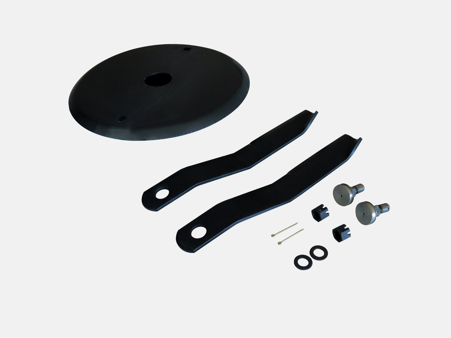 72" & 66" Heavy - Duty Skid Steer Brush Cutters – Rough Cut Land Clearing Mowers - with 66" BLADE SET + CARRIER + BOLT SET | Sold by Uncle Wiener's Wholesale