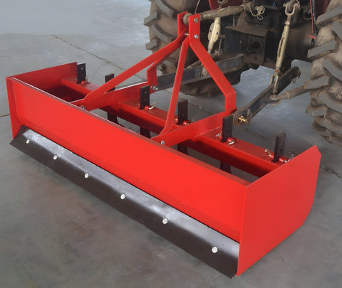 72″ Box Blade with Adjustable Rippers – 6 Shanks, Reversible Blade, Cat I Hitch Model CNJBB6 - with | Sold by Uncle Wiener's Wholesale