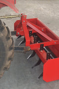 72″ Box Blade with Adjustable Rippers – 6 Shanks, Reversible Blade, Cat I Hitch Model CNJBB6 - with | Sold by Uncle Wiener's Wholesale