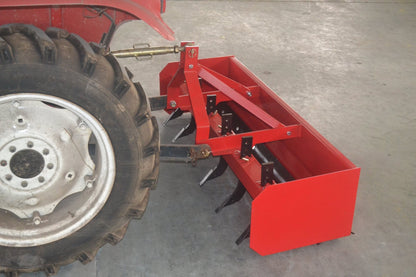 72″ Box Blade with Adjustable Rippers – 6 Shanks, Reversible Blade, Cat I Hitch Model CNJBB6 - with | Sold by Uncle Wiener's Wholesale