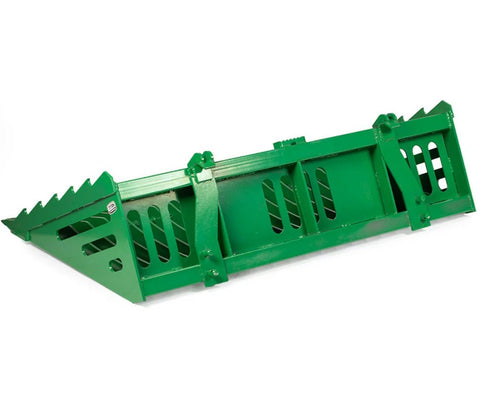 72" Heavy - Duty Rock Bucket with Teeth for John Deere Tractors – Model RTB1830 - SKID STEER ATTACHMENT with | Sold by Uncle Wiener's Wholesale