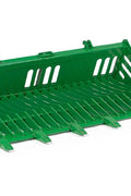 72" Heavy - Duty Rock Bucket with Teeth for John Deere Tractors – Model RTB1830 - SKID STEER ATTACHMENT with | Sold by Uncle Wiener's Wholesale