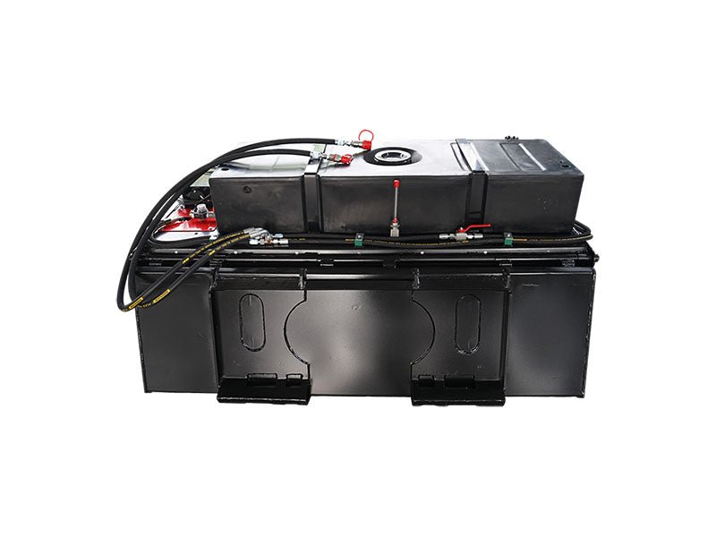 72" Skid Steer Box Broom Sweeper with 200L Water Spray System – Dust Control Sweeper Attachment 72MP1140 - with | Sold by Uncle Wiener's Wholesale