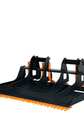 72" Skid Steer Land Plane – Heavy - Duty Grading Tool with 6 Rippers | UWSLP72 - with | Sold by Uncle Wiener's Wholesale