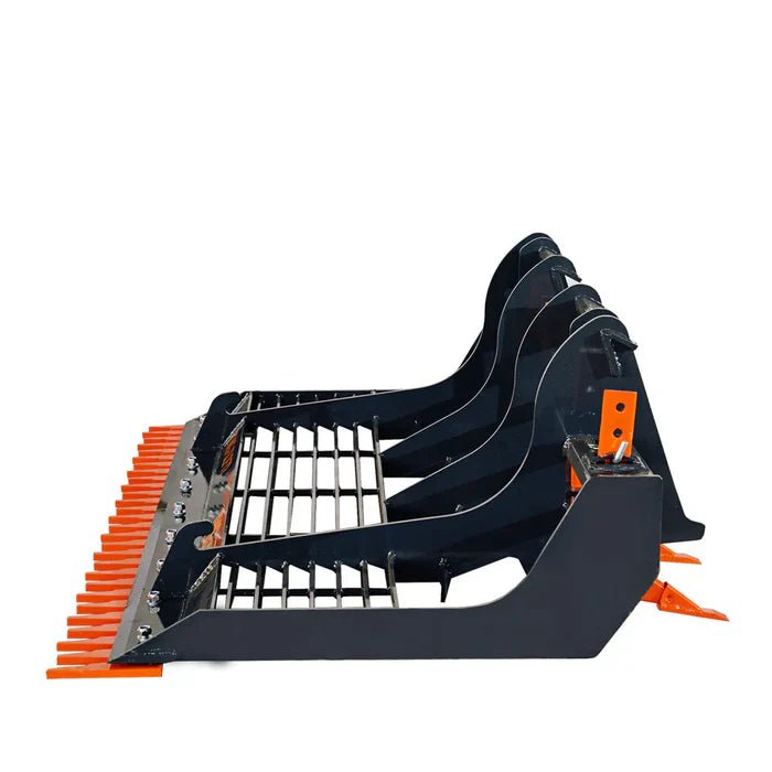 72" Skid Steer Land Plane – Heavy - Duty Grading Tool with 6 Rippers | UWSLP72 - with | Sold by Uncle Wiener's Wholesale