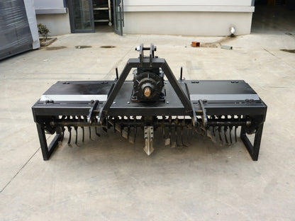 75" 3-Point Hitch Rotary Tiller for 30–60 HP Tractors with 52 Blades, 12–16 cm Working Depth & PTO Drive SU3PT72 - with | Sold by Uncle Wiener's Wholesale