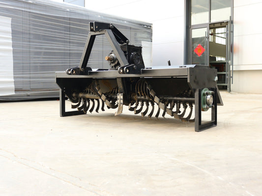75" 3-Point Hitch Rotary Tiller for 30–60 HP Tractors with 52 Blades, 12–16 cm Working Depth & PTO Drive SU3PT72 - with | Sold by Uncle Wiener's Wholesale