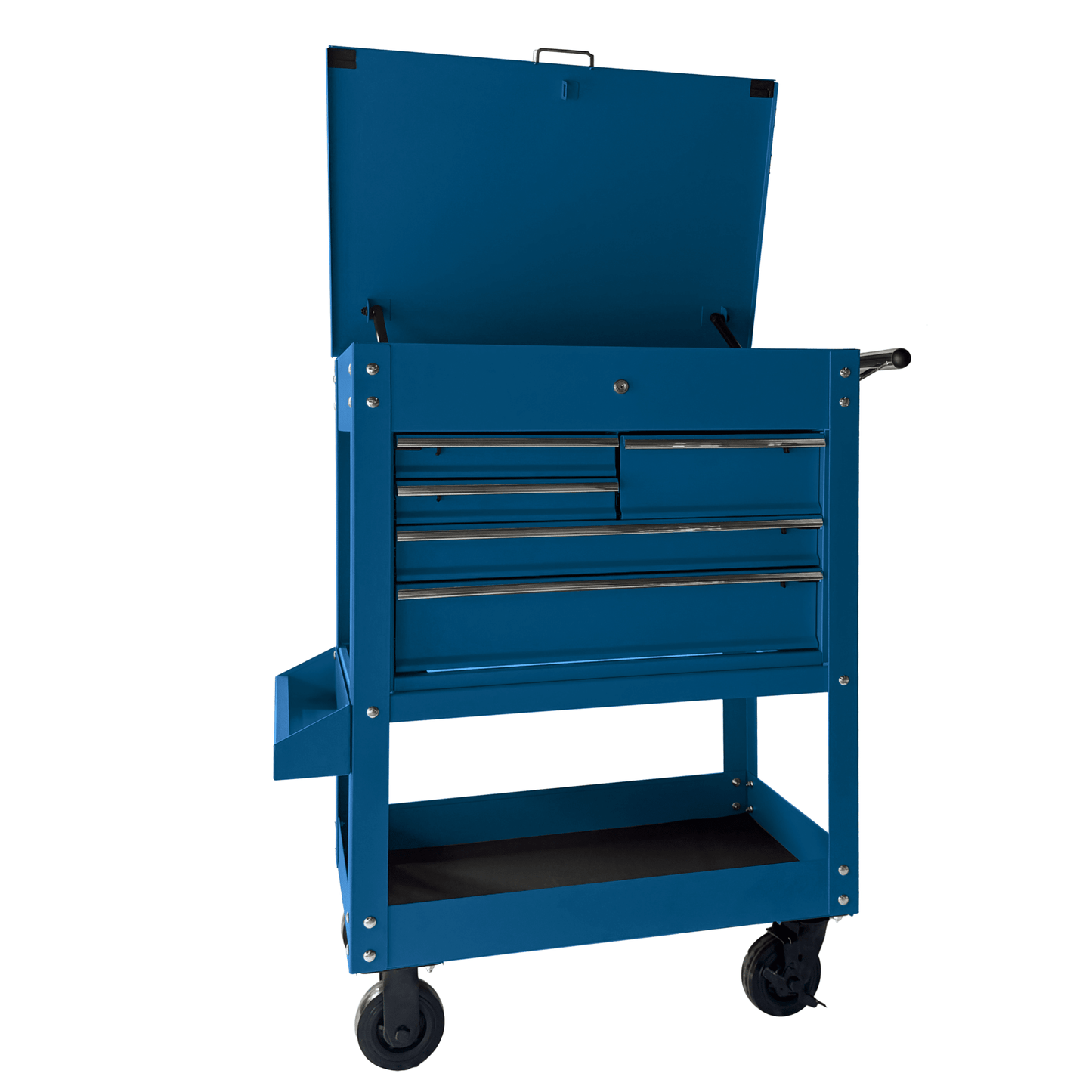 8 Drawer Heavy Duty Rolling Tool Cabinet Steel Garage Storage with Ball Bearing Slides - with Blue | Sold by Uncle Wiener's Wholesale