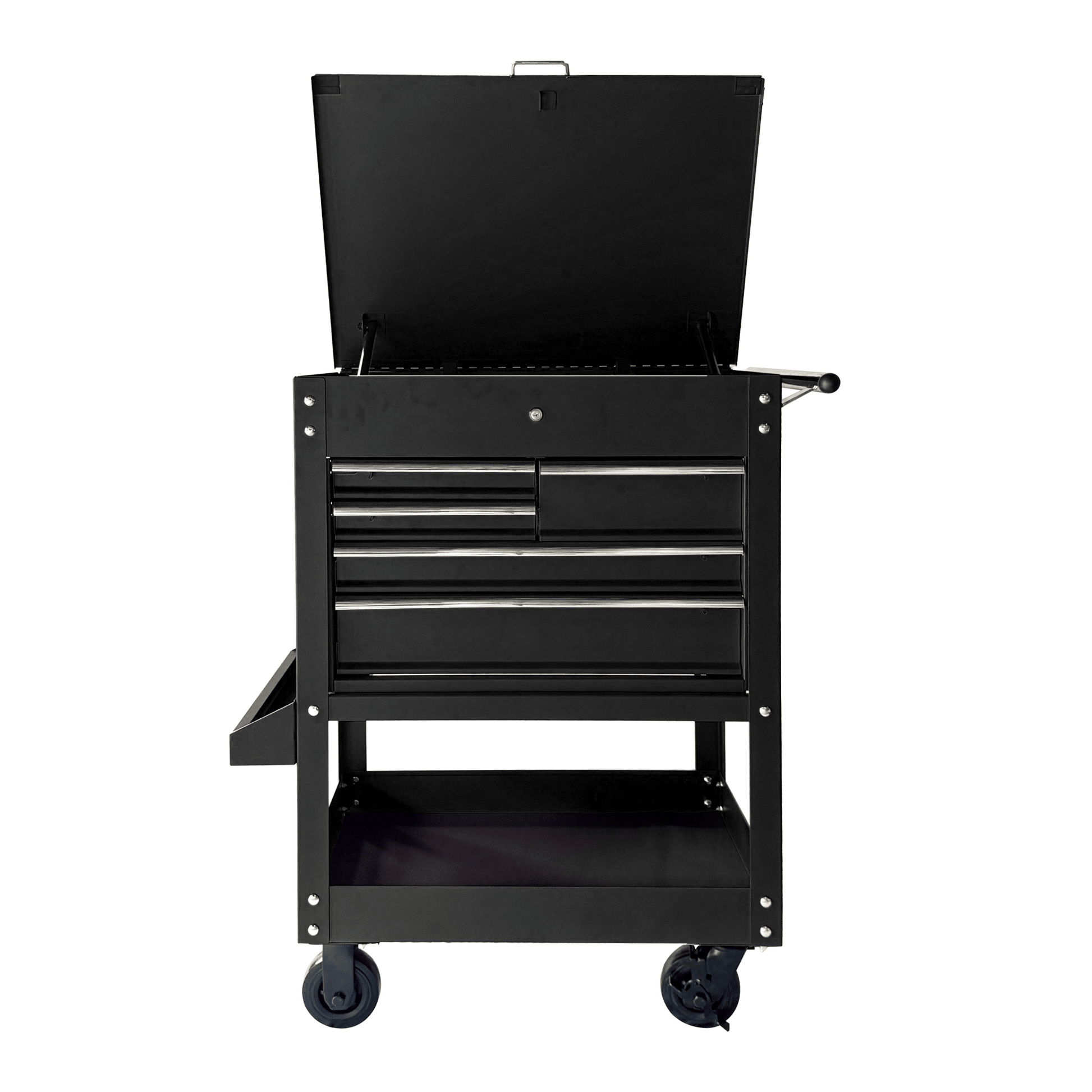 8 Drawer Heavy Duty Rolling Tool Cabinet Steel Garage Storage with Ball Bearing Slides - with Black | Sold by Uncle Wiener's Wholesale