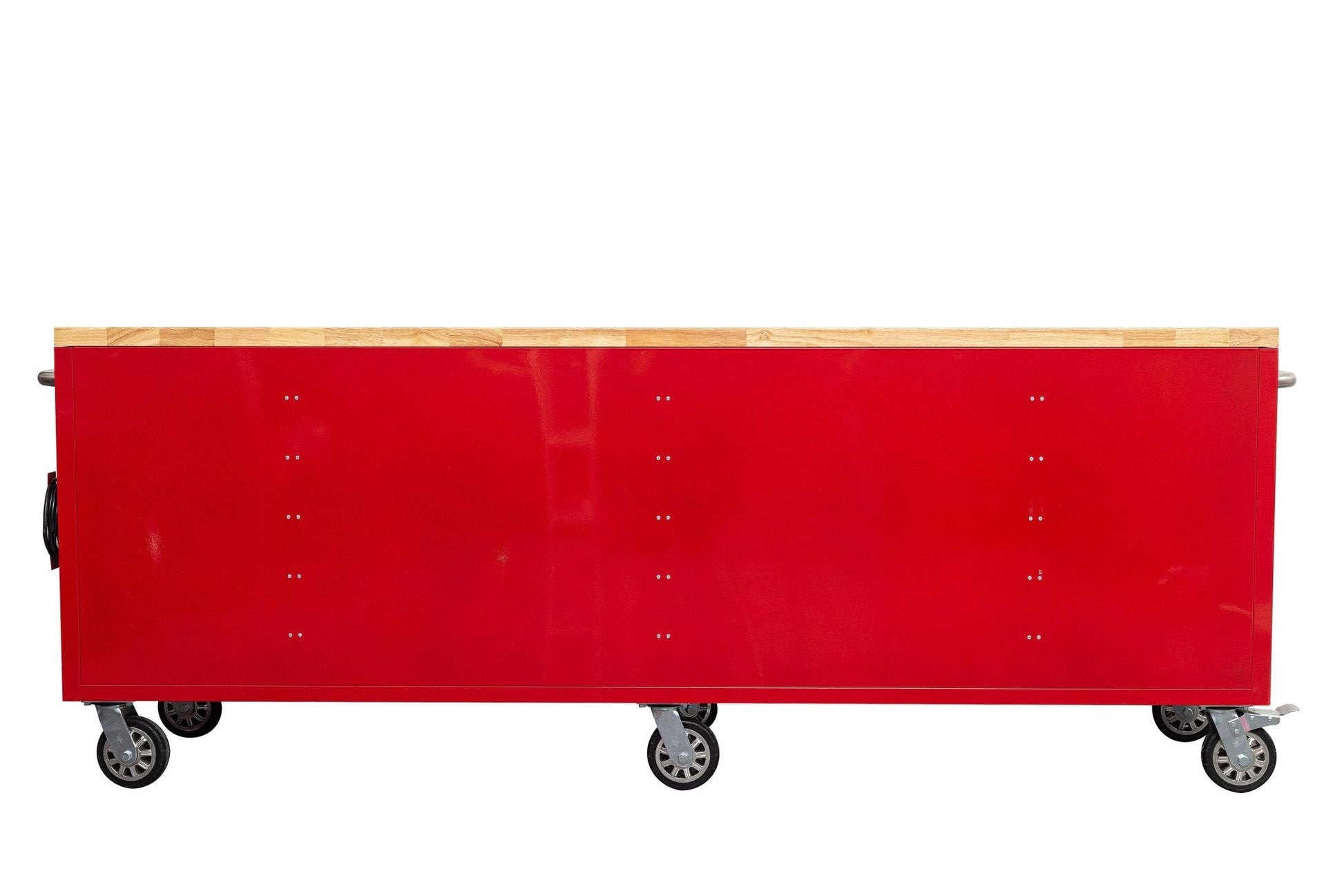 8 FT Fatboy 24 - Drawer Heavy - Duty Workbench with Power Outlets & USB Charging – Industrial Tool Bench for Garage & Workshop Organization | - with Yellow | Sold by Uncle Wiener's Wholesale