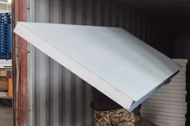 8 FT Insulated Sandwich Steel Panel – Fire - Resistant, Energy - Efficient Wall Solution | 1142024 - with | Sold by Uncle Wiener's Wholesale