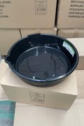 8 Litre Round Oil Drain Pan – Durable Automotive Fluid Catcher 8058117 - with | Sold by Uncle Wiener's Wholesale