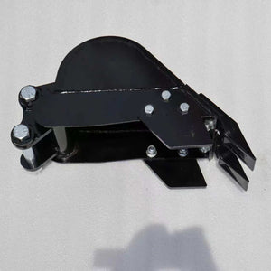 8" Mini Skid Steer Narrow Tooth Bucket Attachment for Trenching, Digging & Tight Access Work MB200T