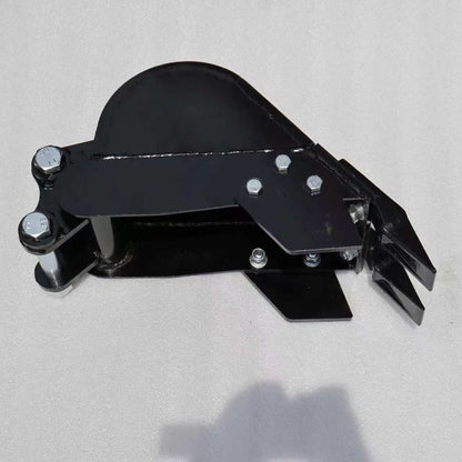 8" Mini Skid Steer Narrow Tooth Bucket Attachment for Trenching, Digging & Tight Access Work MB200T - with | Sold by Uncle Wiener's Wholesale