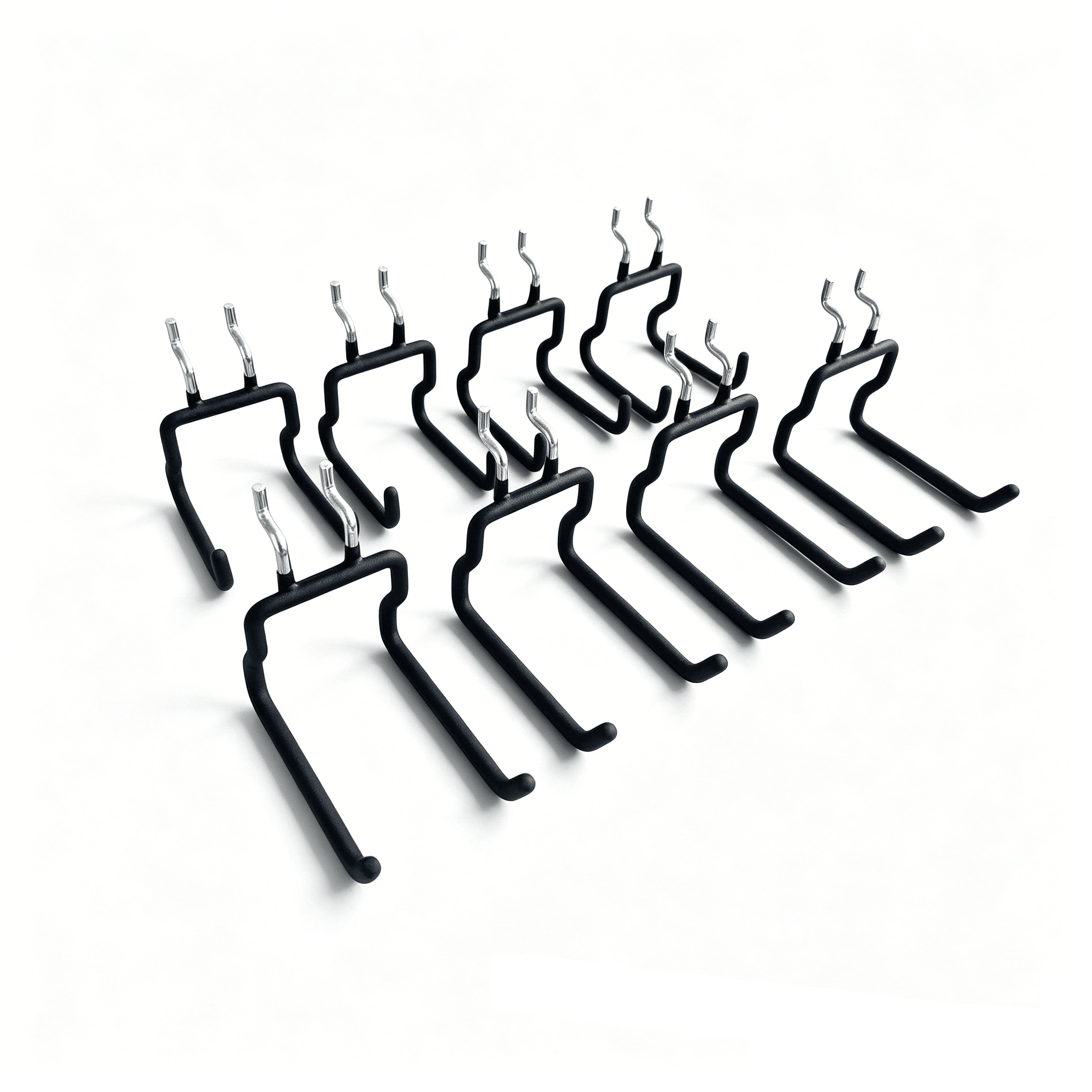 8 - Pack Pegboard Utility Hooks Heavy Duty Tool Hangers Garage Organizer PPH087 - with | Sold by Uncle Wiener's Wholesale