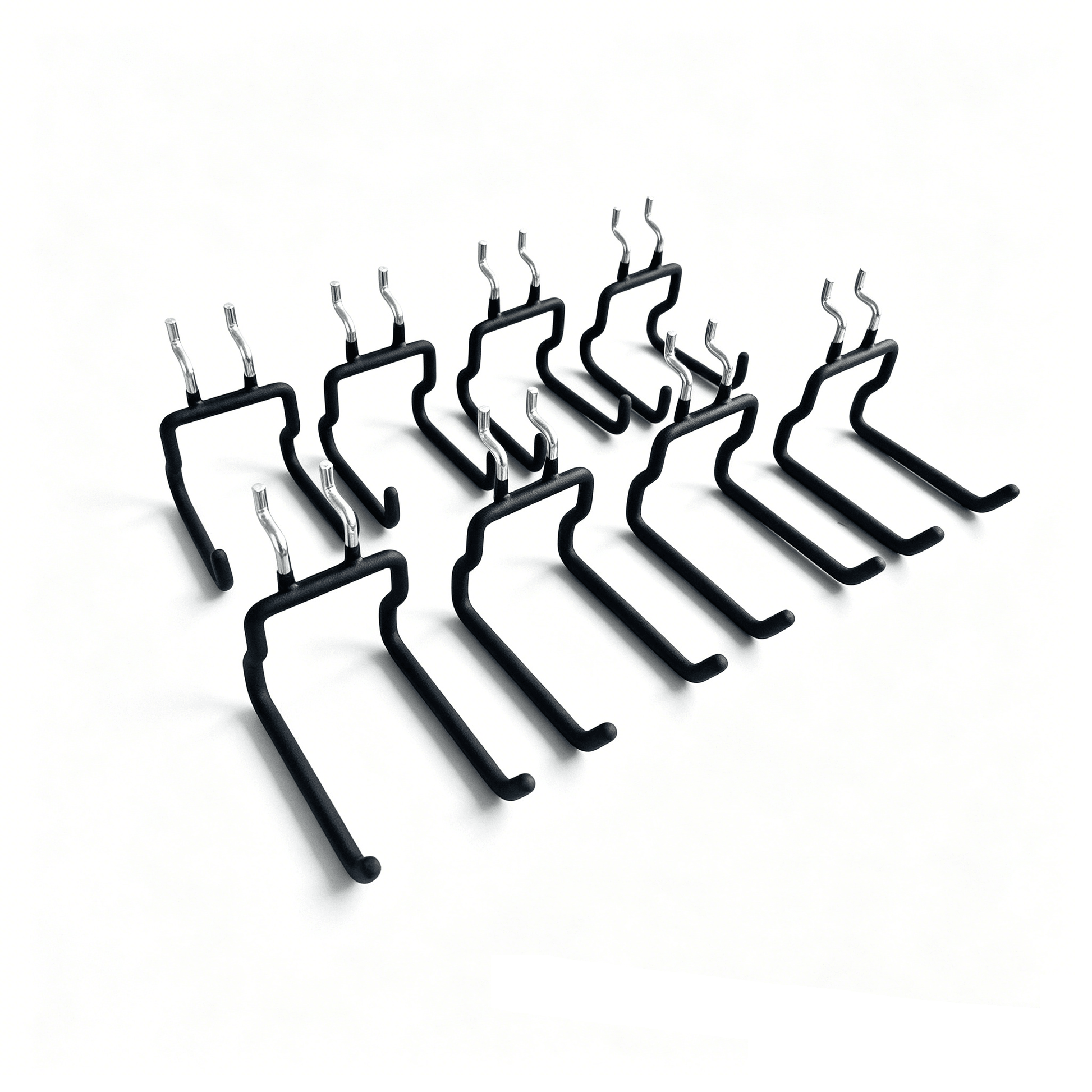 8 - Pack Pegboard Utility Hooks Heavy Duty Tool Hangers Garage Organizer PPH087 - with | Sold by Uncle Wiener's Wholesale