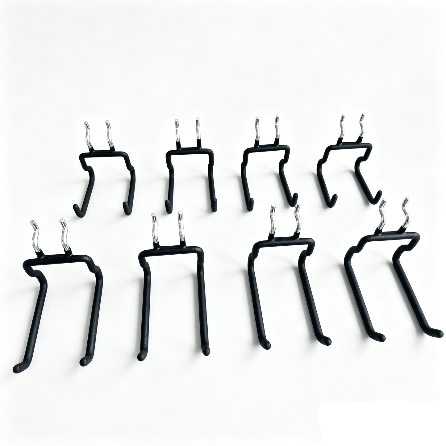 8 - Pack Pegboard Utility Hooks Heavy Duty Tool Hangers Garage Organizer PPH087 - with | Sold by Uncle Wiener's Wholesale