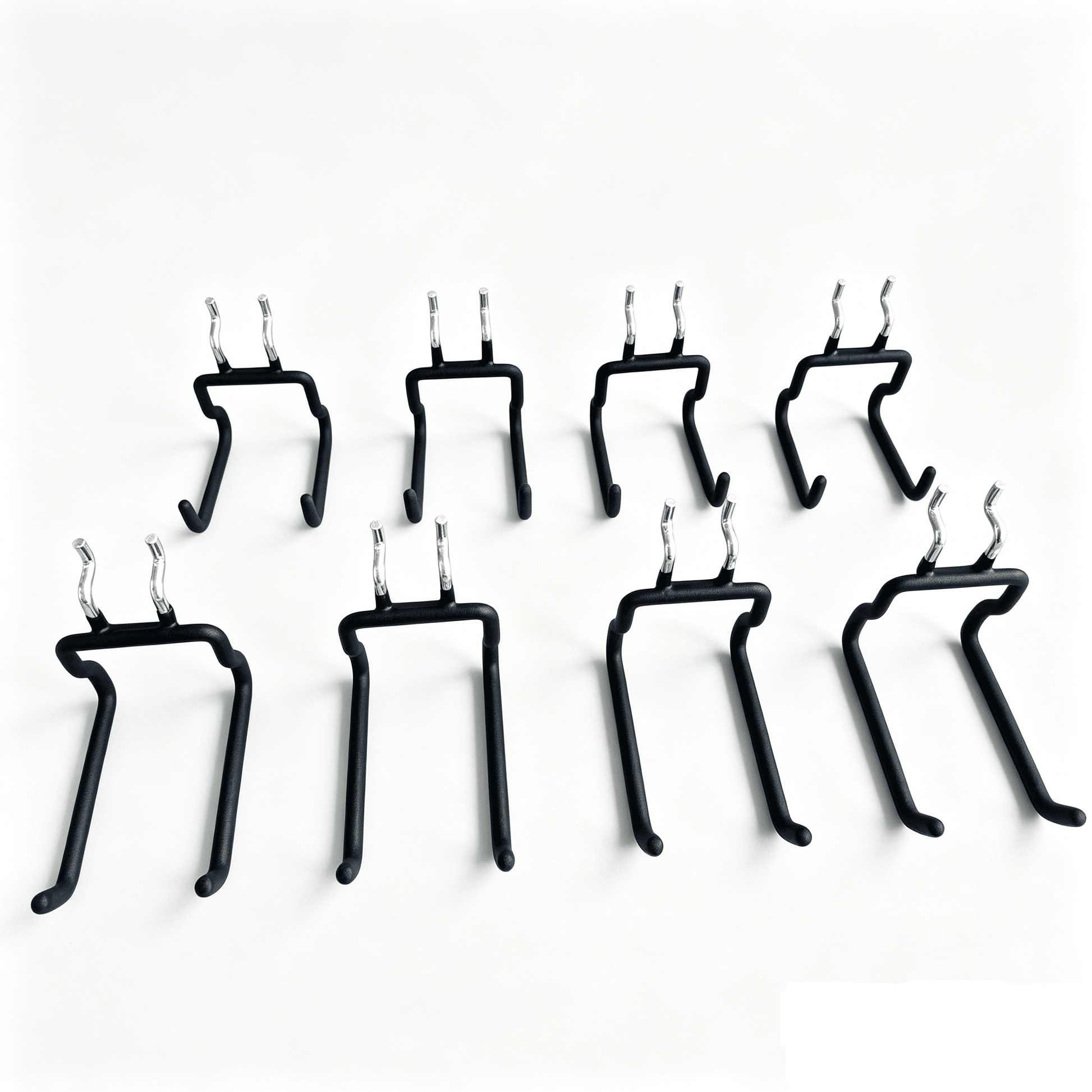 8 - Pack Pegboard Utility Hooks Heavy Duty Tool Hangers Garage Organizer PPH087 - with | Sold by Uncle Wiener's Wholesale